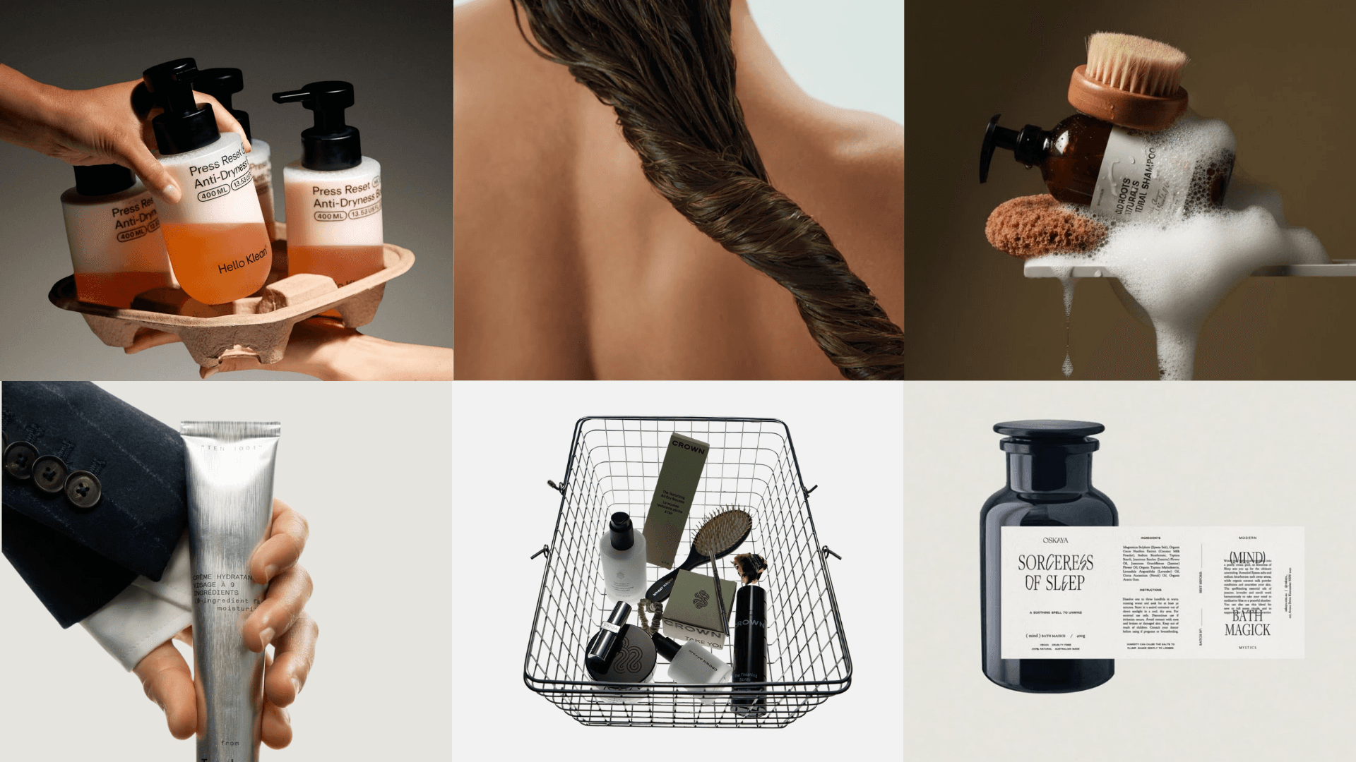 Moodboard 3: referências de beauty luxury e composição